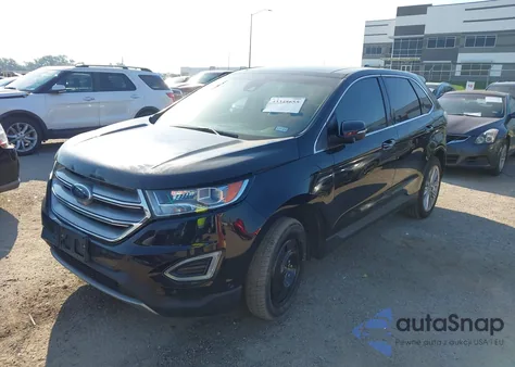 2017 Ford Edge Titanium z USA, uszkodzony, nr VIN 2FMPK3K80HBC63186